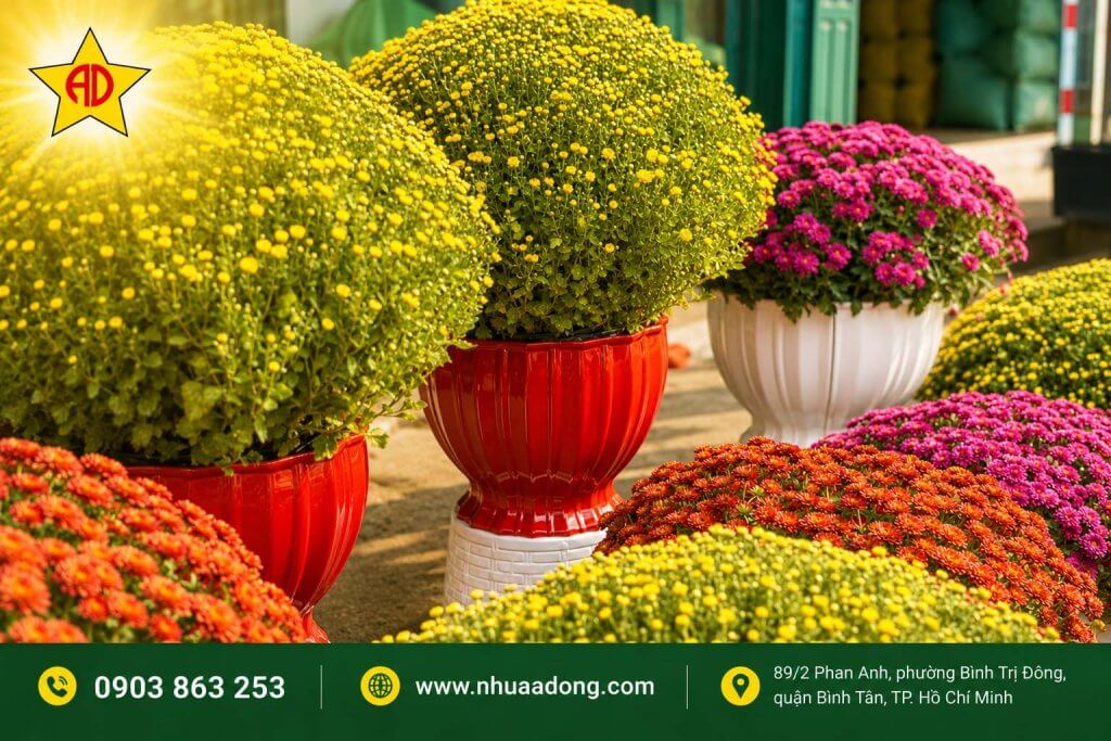 Màu sắc cũng ảnh hưởng đến hình ảnh của nhà vườn