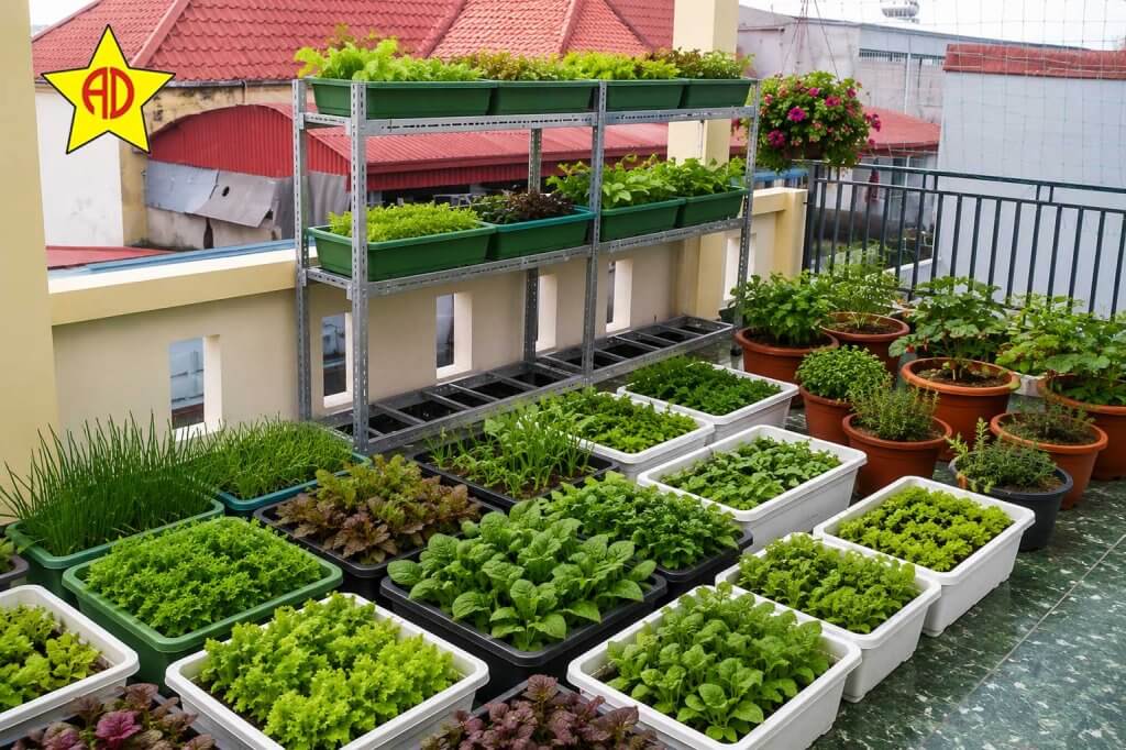 Mua rau hay tự trồng rau trong chậu tốt hơn? Đâu là lựa chọn phù hợp cho gia đình? 5 Mua rau hay tu trong rau trong chau tot hon Dau la lua chon phu hop cho gia dinh 5