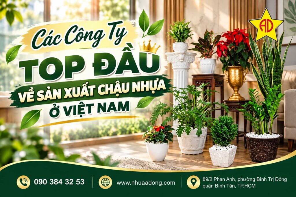 Các Công Ty Top Đầu Về Sản Xuất Chậu Nhựa Ở Việt Nam