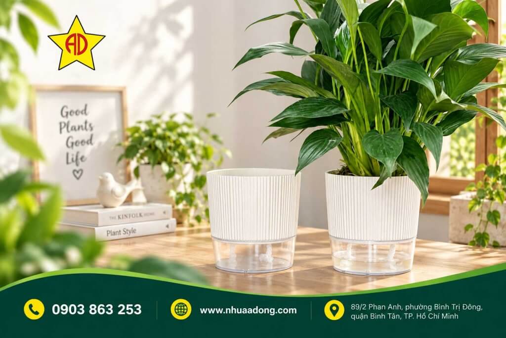Những chậu cây nên để trong nhà để lọc không khí 4 Cây lan ý – đẹp và phù hợp với nội thất hiện đại