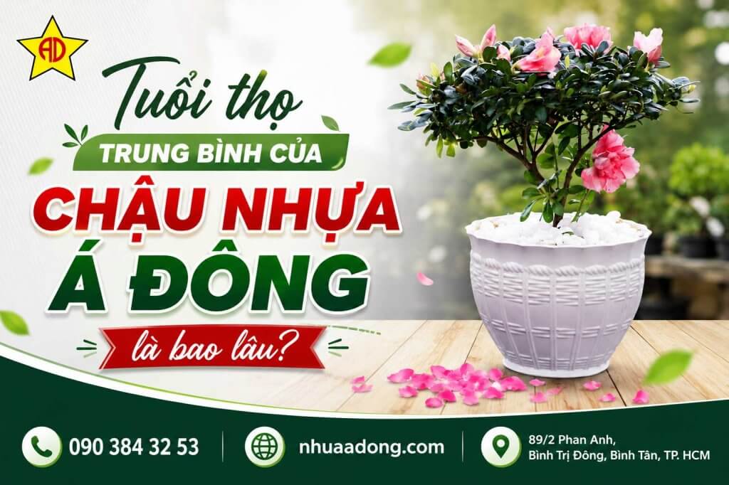 Tuổi thọ trung bình của Chậu Nhựa Á Đông là bao lâu