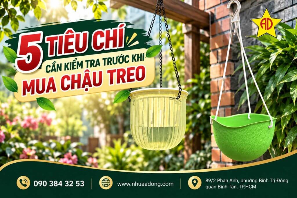 Chậu Treo Thường Và Chậu Treo Thủy Sinh: Mẫu Nào Là Sự Lựa Chọn Tốt Nhất? 22 5 tiêu chí cần kiểm tra trước khi mua chậu treo