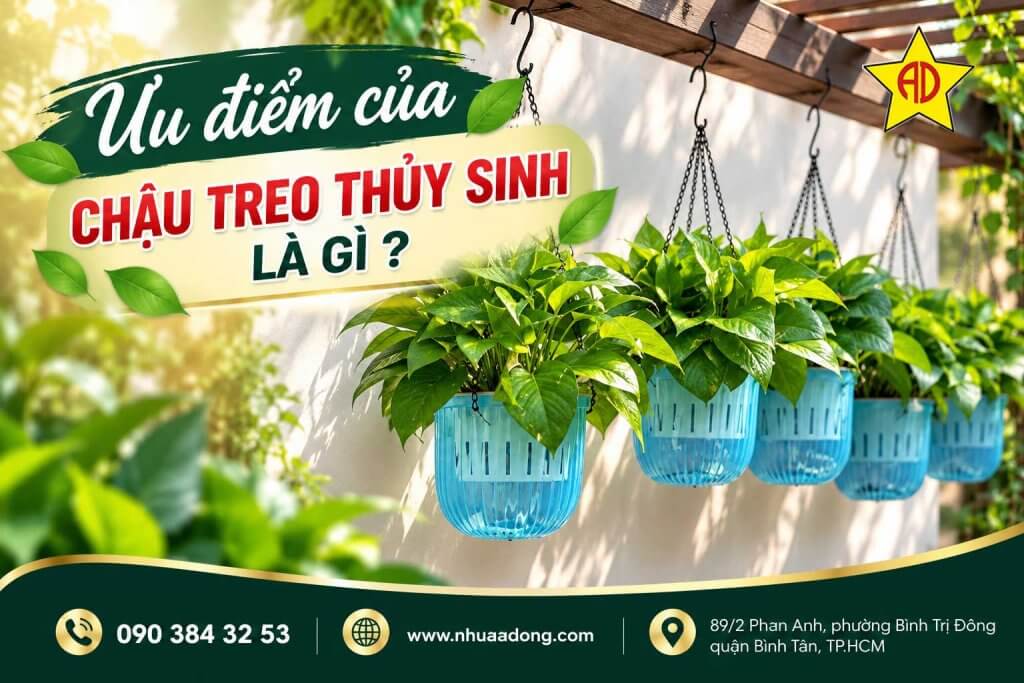 Chậu Treo Thường Và Chậu Treo Thủy Sinh: Mẫu Nào Là Sự Lựa Chọn Tốt Nhất? 20 Ưu điểm của chậu treo thủy sinh là gì